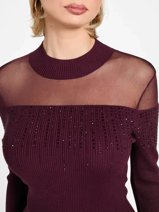 Pull Eco Jeena à strass Pull Eco Jeena à strass