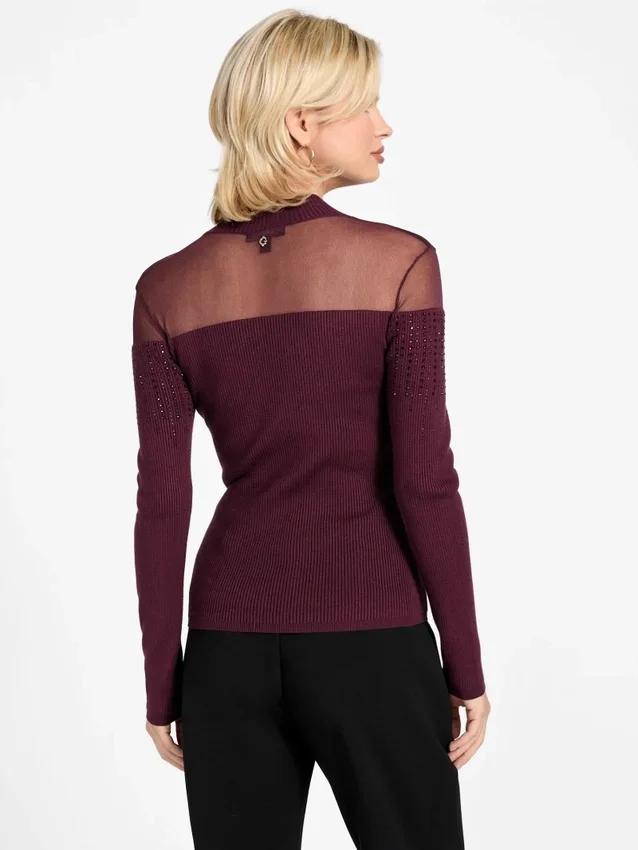 Pull Eco Jeena à strass Pull Eco Jeena à strass