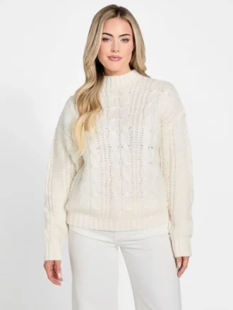 Pull Eco Nathalie à mailles torsadées