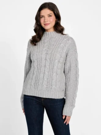 Pull Eco Nathalie à mailles torsadées