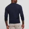 Pull en laine à col en V Fred