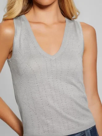 Pull en maille à strass Janine Pull en maille à strass Janine
