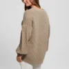 Pull en maille torsadée Aki Chenille Pull en maille torsadée Aki Chenille