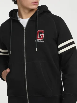 Pull en molleton à capuche