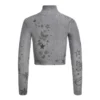 Pull imprimé et cousu