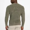 Pull lavé à mailles torsadées Herman