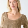 Pull à paillettes Musique