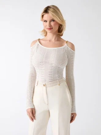 Pull à épaules dénudées Emma