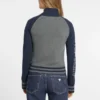 Pull zippé en laine mélangée avec logo Varsity Pull zippé en laine mélangée avec logo Varsity