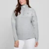 Pulls en laine mélangée à demi-fermeture éclair