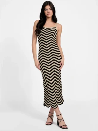 Robe à chevrons Eco Vera Robe à chevrons Eco Vera