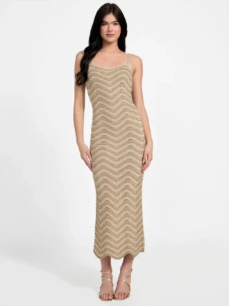 Robe à chevrons Eco Vera Robe à chevrons Eco Vera