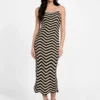 Robe à chevrons Eco Vera Robe à chevrons Eco Vera