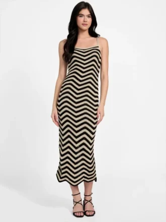 Robe à chevrons Eco Vera Robe à chevrons Eco Vera