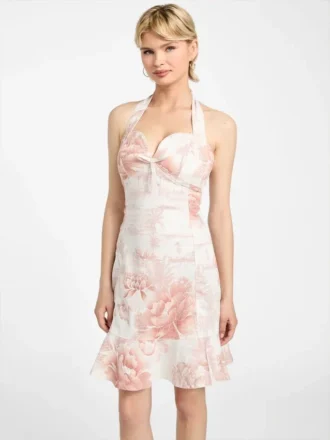 Robe dos nu en denim Eco Isadora Robe dos nu en denim Eco Isadora