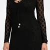 Robe longue Alba en pointelle Robe longue Alba en pointelle