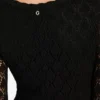 Robe longue Alba en pointelle Robe longue Alba en pointelle