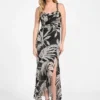 Robe longue imprimée Eco Stacie Robe longue imprimée Eco Stacie