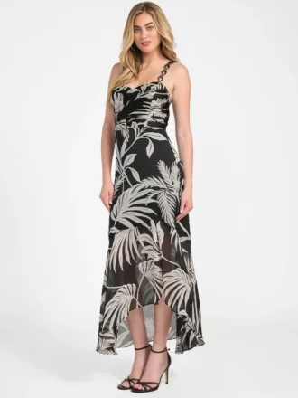 Robe longue imprimée Eco Stacie Robe longue imprimée Eco Stacie