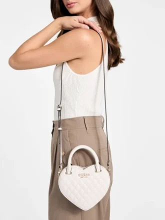 Sac à bandoulière Atabey en forme de cœur