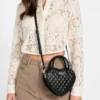 Sac à bandoulière Atabey en forme de cœur