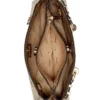 Sac bandoulière avec logo Leona
