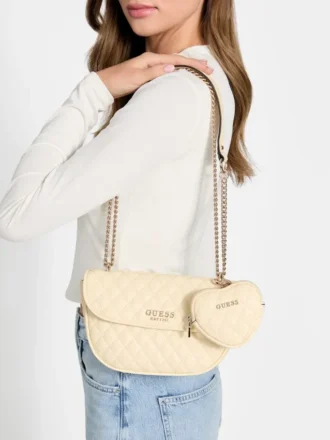 Sac à bandoulière convertible matelassé Atabey