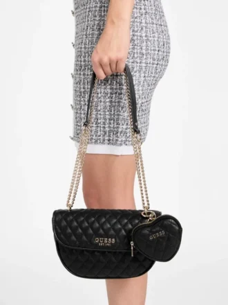 Sac à bandoulière convertible matelassé Atabey