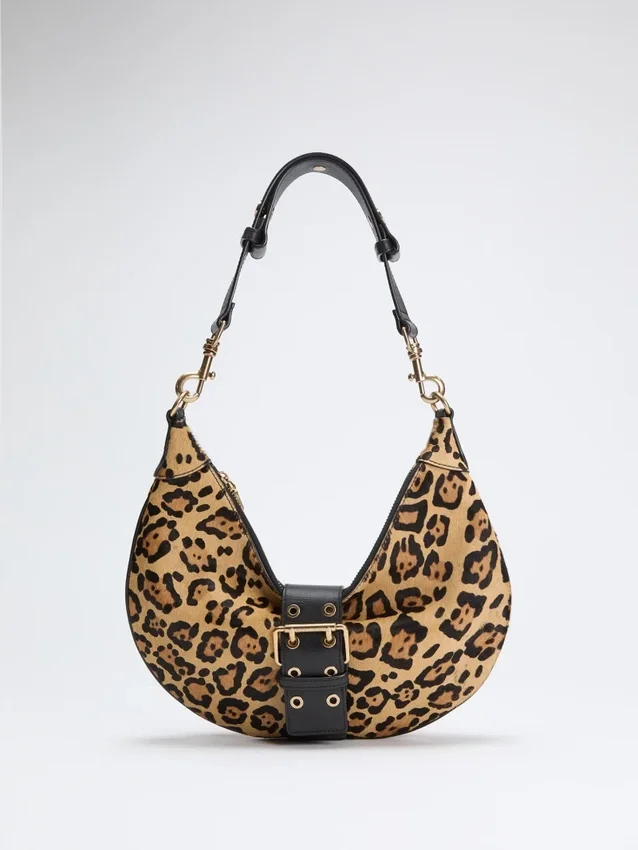 Sac à bandoulière Leopard Crescent Sac à bandoulière Leopard Crescent