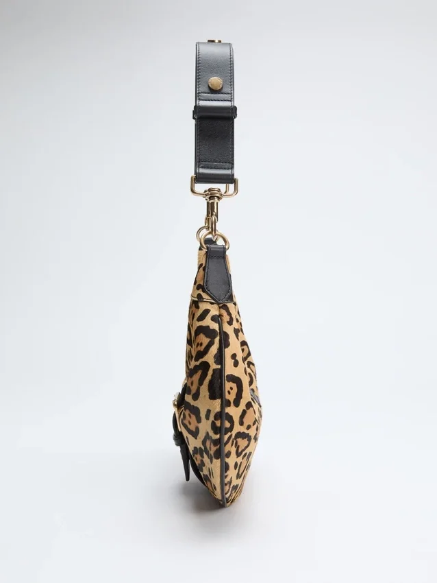 Sac à bandoulière Leopard Crescent Sac à bandoulière Leopard Crescent