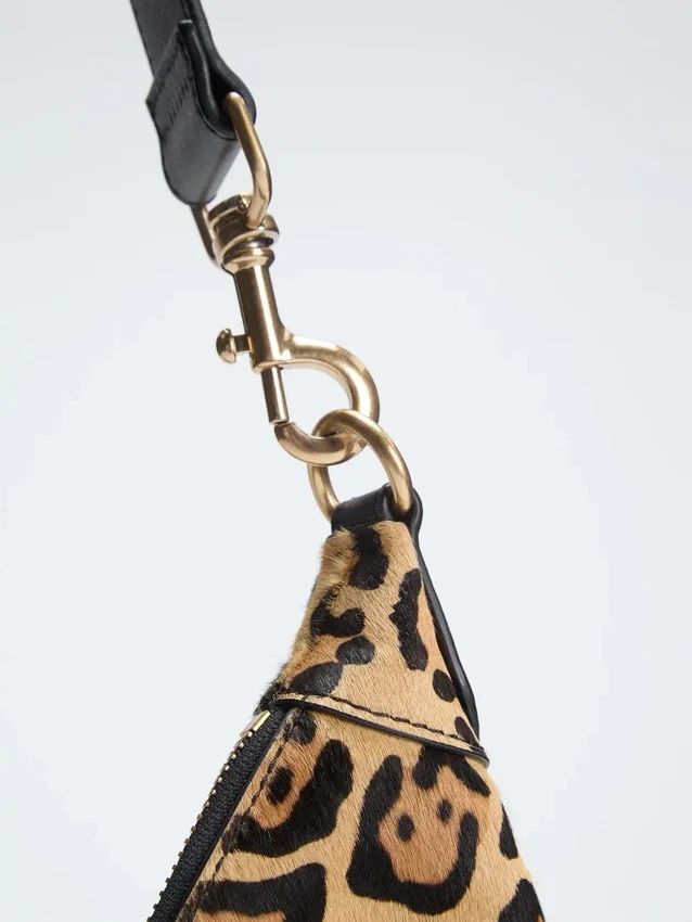 Sac à bandoulière Leopard Crescent Sac à bandoulière Leopard Crescent