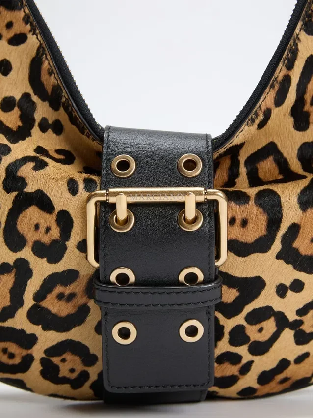 Sac à bandoulière Leopard Crescent Sac à bandoulière Leopard Crescent