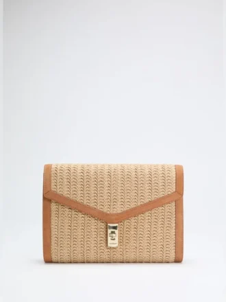 Sac à bandoulière Lisa en raphia