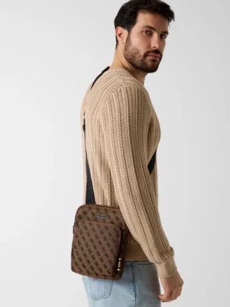 Sac à bandoulière plat Boston Quattro G