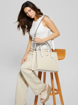 Sac cabas Silvana Chevron