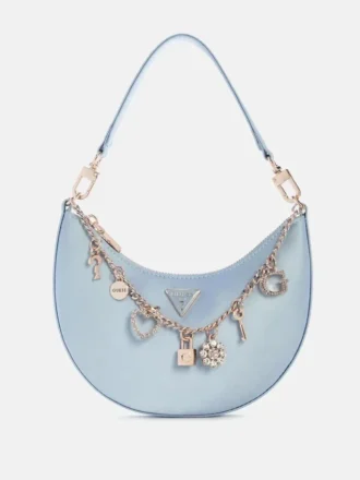 Sac hobo Tasmin avec breloque appliquée