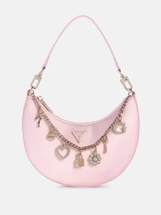 Sac hobo Tasmin avec breloque appliquée
