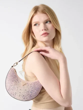 Sac hobo Tasmin à strass