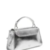Sac à main à poignées supérieures en cuir métallisé Iris Sac à main à poignées supérieures en cuir métallisé Iris