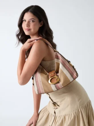 Sac porté épaule tissé Camden