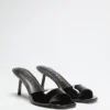Sandales Carisse aspect verni
