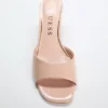 Sandales Carisse aspect verni