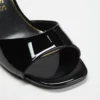 Sandales Carisse aspect verni