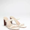 Sandales à double bride en cuir Pearl Sandales à double bride en cuir Pearl
