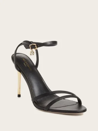Sandales en cuir riche
