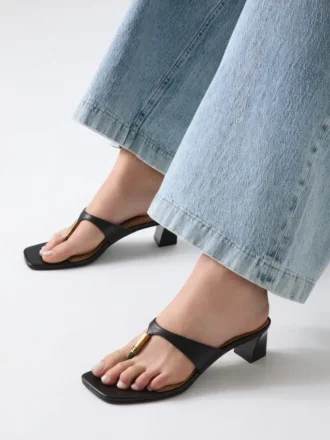 Sandales en cuir Yaiza