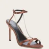 Sandales à talons aiguilles et chaîne