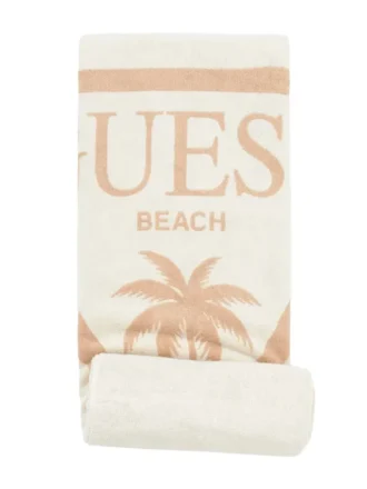 Serviette avec Triangle Logo en jacquard
