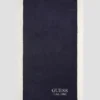 Serviette à bordure bicolore