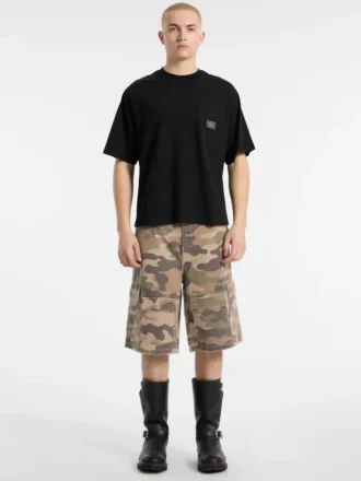 Short cargo camouflage en twill éco-responsable Guess Originals